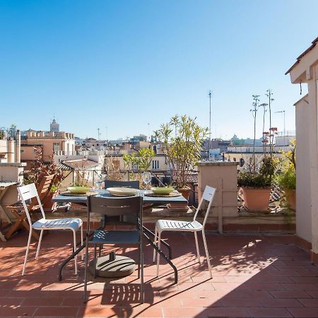 Ferienwohnung Spanish Steps Amazing Terrace Rom Exterior foto