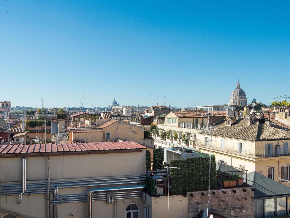 Ferienwohnung Spanish Steps Amazing Terrace Rom Exterior foto